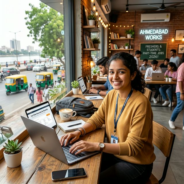 Part-Time Jobs in Ahmedabad 2026 – Latest Vacancies for Students & Freshers